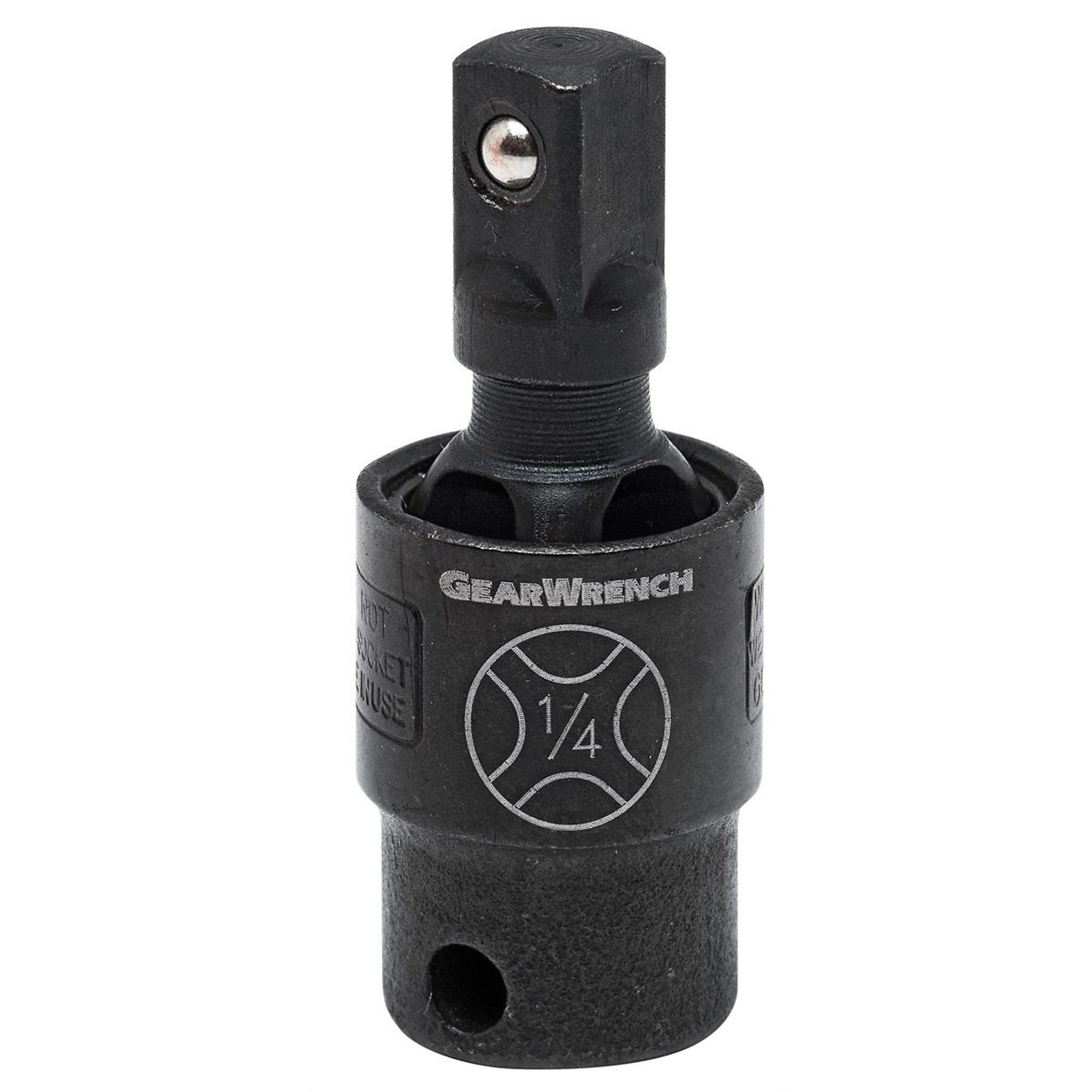 GearWrench X-Core Pinless Universal Joint — 1/4in. Drive, Model# KDT84180